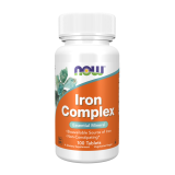 Таблетки с комплексом железа / Iron Complex NOW