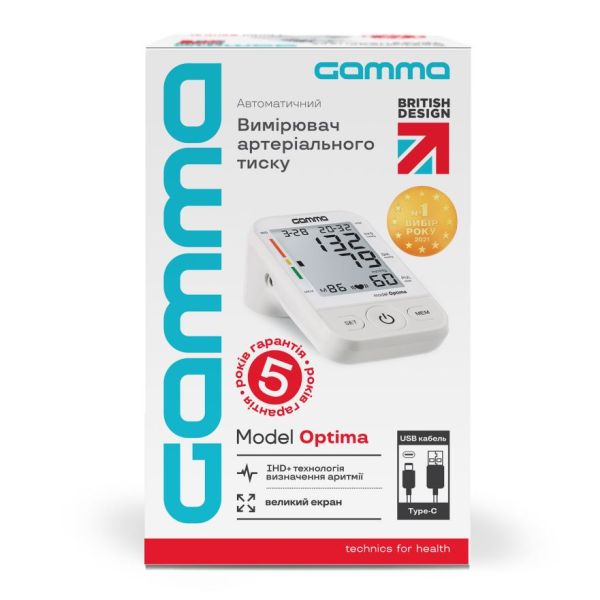 Тонометр автоматичний Gamma 4Gen Optima
