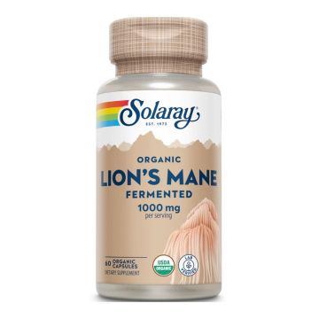 Organic Lion's Mane Fermented 1000mg - 60 капсул