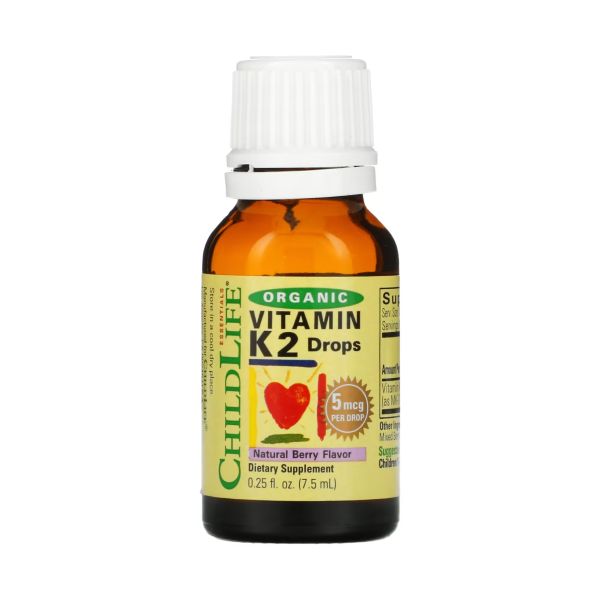 Organic Vitamin K2 Liquid Natural Berry - 7,5 мл