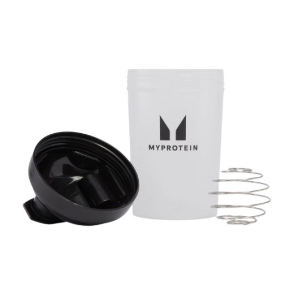 Plastic Shaker Clear Black - 600 мл