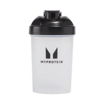 Plastic Shaker Clear Black - 600 мл