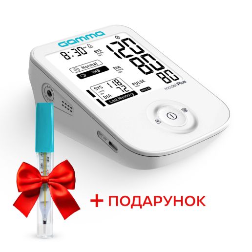 Тонометр Gamma Plus + Термометр Gamma в подарок 