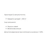 Quercetin 250mg - 60 капсул