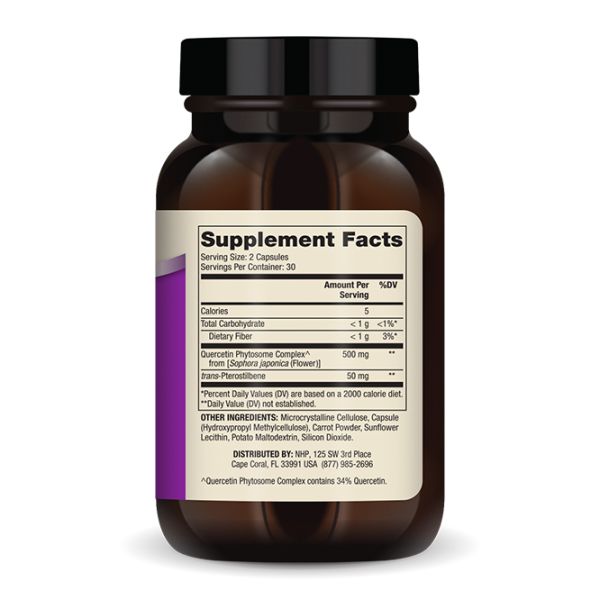 Quercetin and Pterostilbene Advanced - 60 капсул
