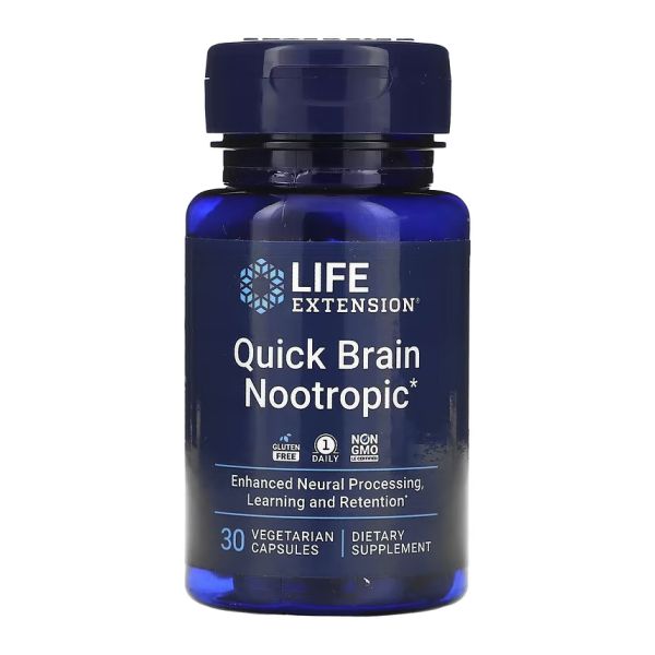 Quick Brain Nootropic - 30 вег. капсул