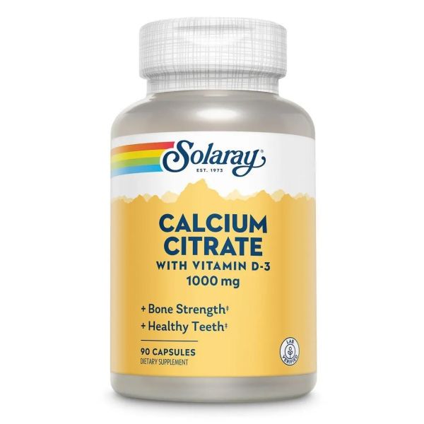 Calcium Citrate with D3 1000mg - 90 капсул