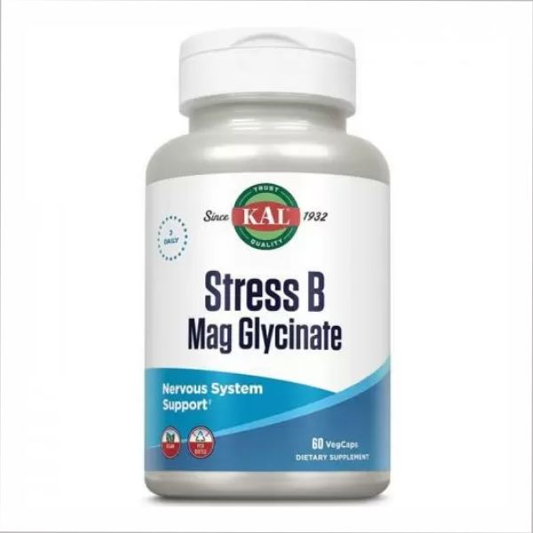 Stress B Magnesium Glycinate - 60 вег. капсул