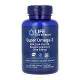 Super Omega-3 EPA/DHA Fish Oil Sesame Lignans & Olive Extract - 60 мягких капсул