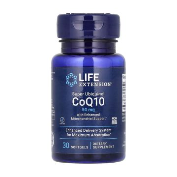 Super Ubiquinol CoQ10 with Enhanced Mitochondrial Support 50 mg - 30 мягких капсул