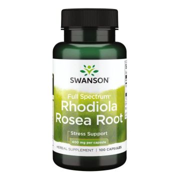 Rhodiola Rosea Root 400mg - 100 капсул
