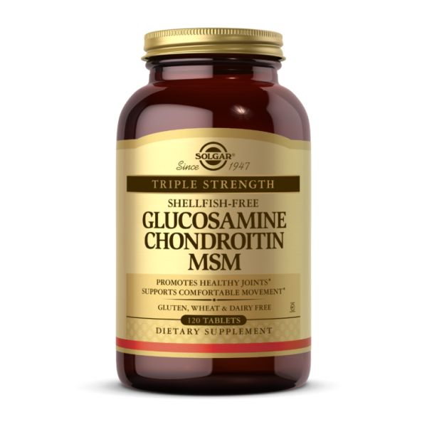 Triple Strength Glucosamine Chondroitin MSM - 120 таблеток