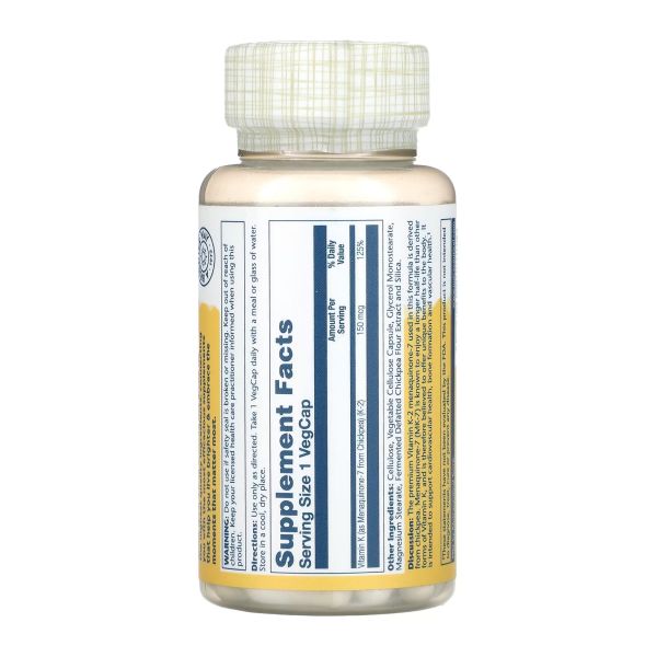 Triple Strength Vit K-2 MK-7 150mcg - 30 вег. капсул