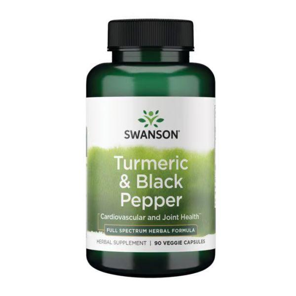 Turmeric & Black Pepper - 90 капсул