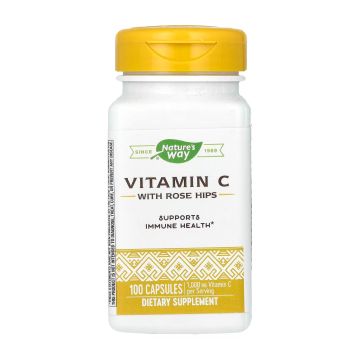 Vitamin C Rose Hips - 100 капсул