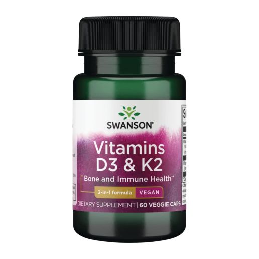 Vitamins D3 & K2 2000 iu & 75mcg - 60 капсул