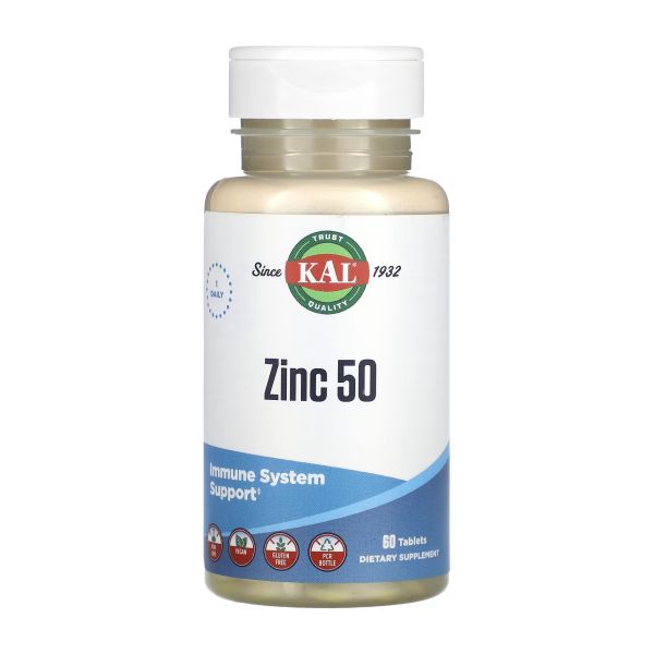 Zinc 50mg - 60 таблеток
