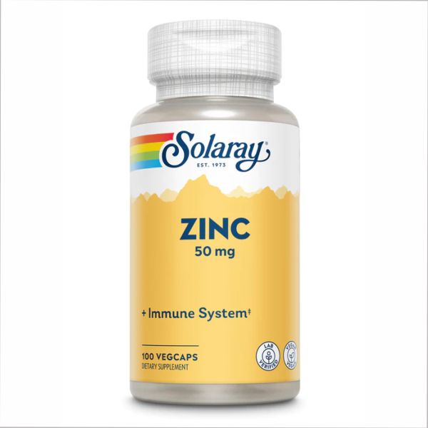 Zinc 50mg - 100 вег. капсул