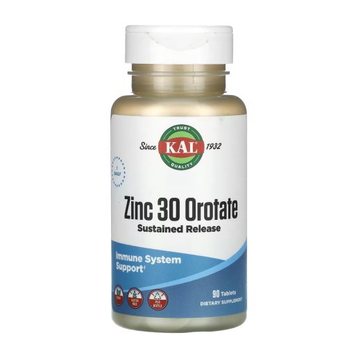 Zinc 30 мг. Orotate Sustained Release - 90 таб.
