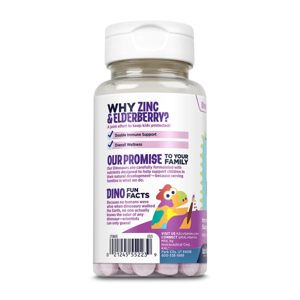 Zinc Elderberry 5mg Berry - 90 таблеток